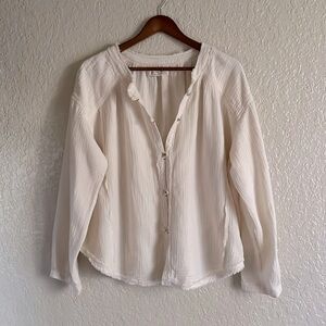 Free People Button Up